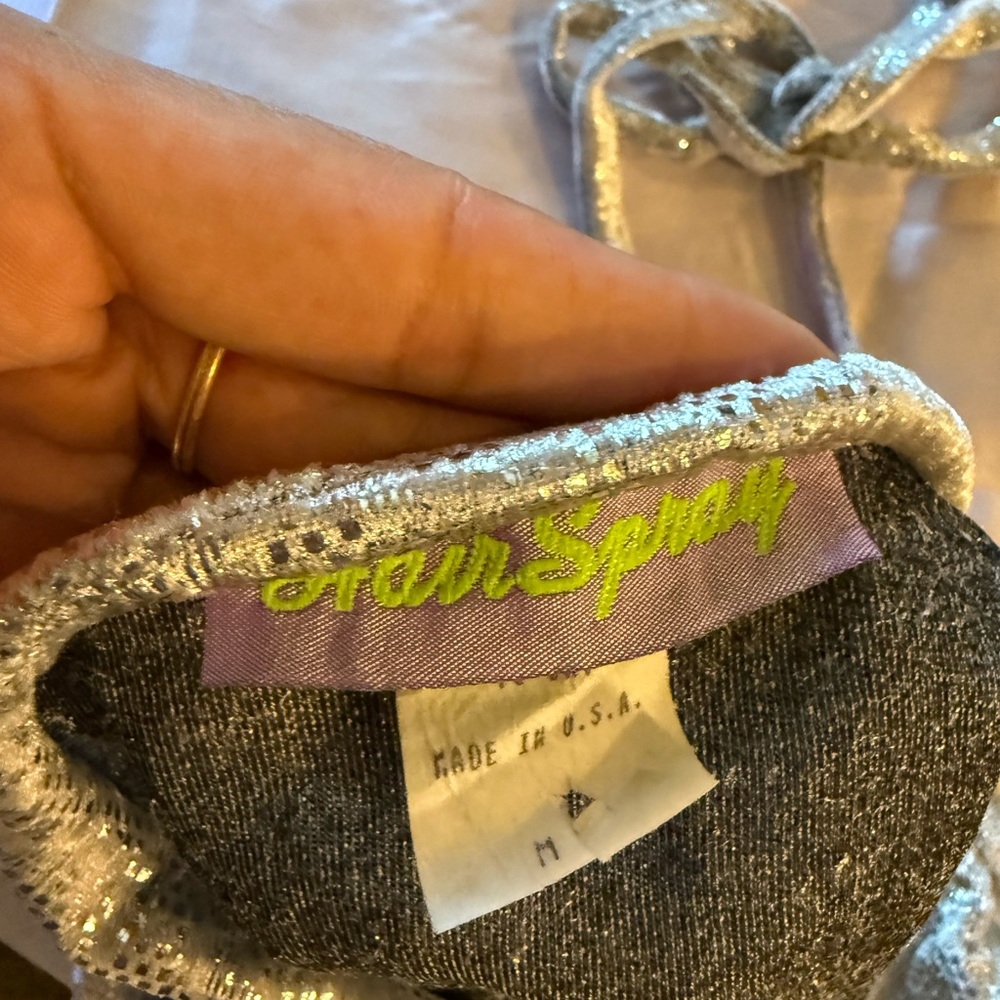 Metallic Halter Top - Picture 3 of 3